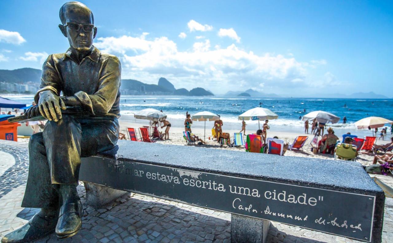 Loft perto da Praia de Copacabana Río de Janeiro Exterior foto